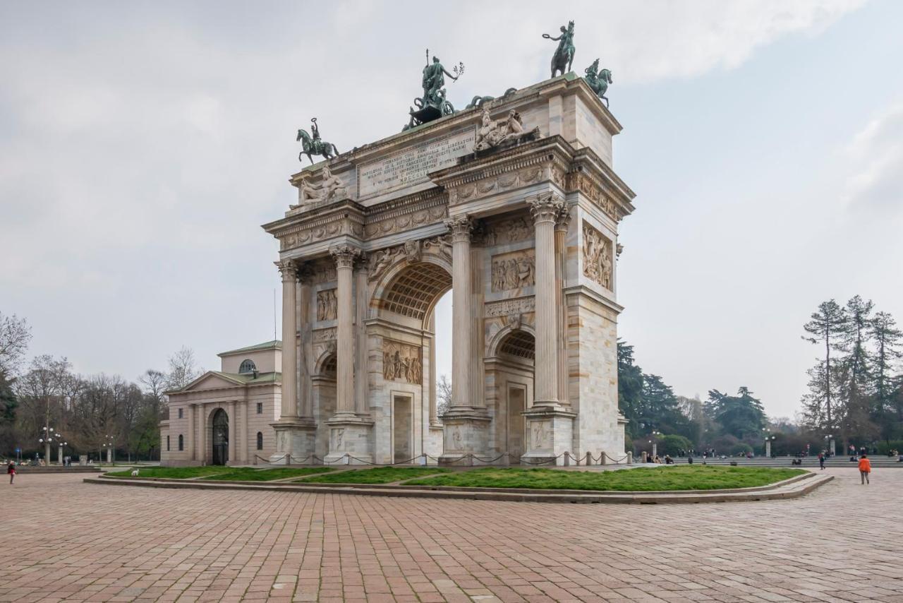 Luxury Apartment Near Arco Della Pace Guerrazzi 9 밀라노 외부 사진